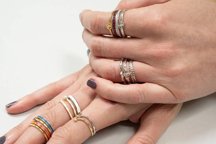 The Young History of Stackable Rings