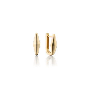 18K Gold “Points North” Earrings