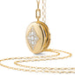 "Charlotte" Gold Locket Necklace