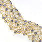 Rose-Cut Blue  Sapphire Bracelet