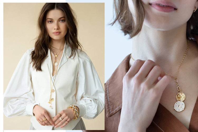 3 Ways To Wear Our New Charm Necklace