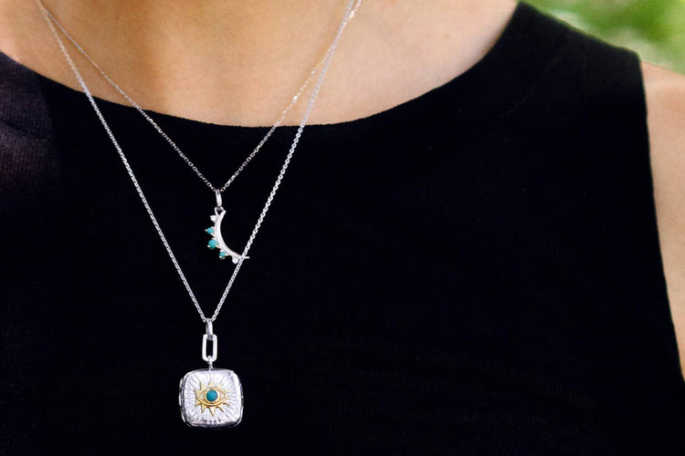 The Evil Eye Necklace’s Meaning & Story Behind These Protective Pieces