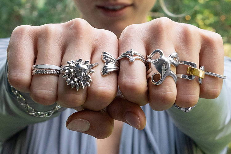 Our 10 Favorite Sterling Silver Rings That Tell Your Story