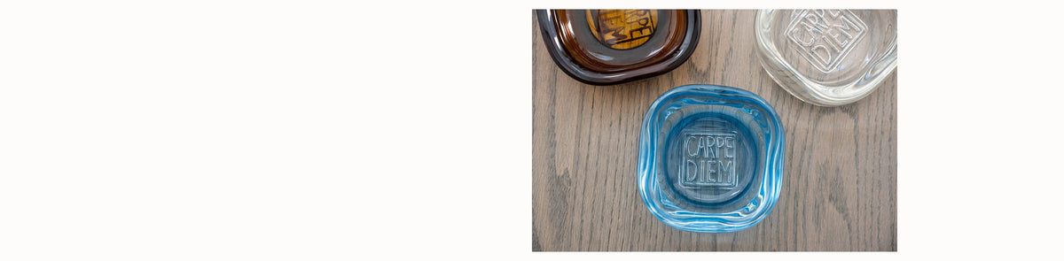 Glass & Leather Catchalls