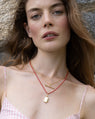 Strength Toggle Necklace with Green Agate