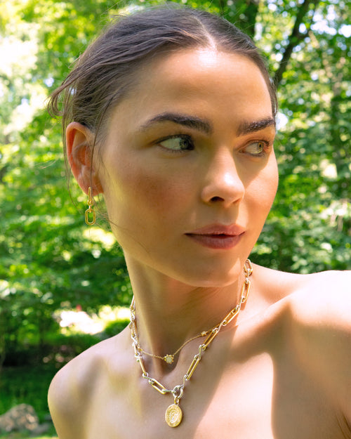 Two-Tone Infinity Link Design Your Own Necklace