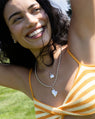 Slim Sterling Silver Heart Locket with Ball Chain