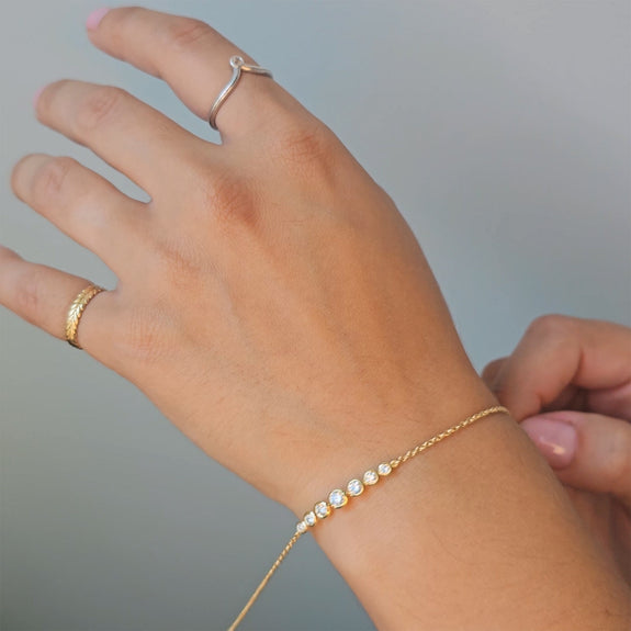 Buy Rose Gold Bracelets & Bangles for Women by Anika's Creation Online |  Ajio.com