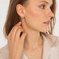 Tiara Poesy Stackable Ring, Earring, and Necklace in 18K Gold with Diamonds