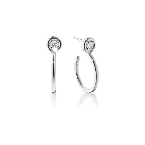 
  
    “The Twist” Large Infinity Earrings
  
