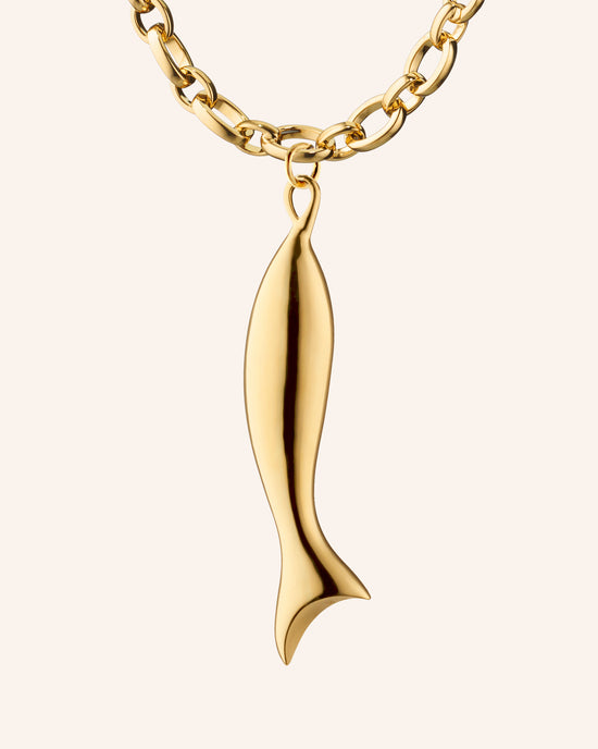 "Perseverance" Audrey 18K Gold Necklace