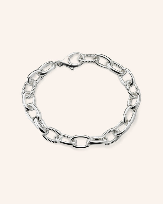 "Build Your Own" Braided-Link Charm Bracelet