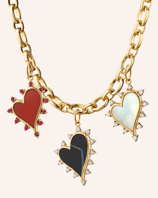 3 Heart Necklace