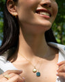 Special Edition Slim Rae Locket Necklace with Alexandrite