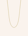 18K Yellow Gold “Jordie” Delicate Ball Chain