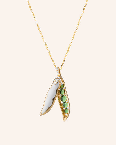 18K Yellow Gold Magic Bean Necklace | Monica Rich Kosann Jewelry