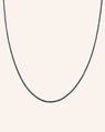 Complimentary Black Steel Chain with Necklace Purchase Over $750 - Only 1 Gift Per Customer