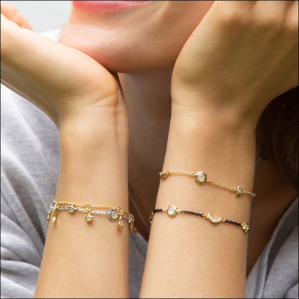 Sun, Moon, & Stars Bracelets