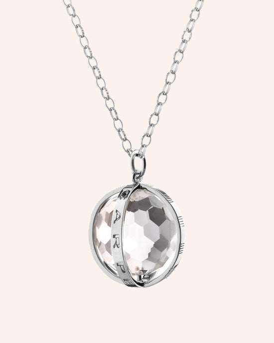 "Carpe Diem" Charm  Necklace, Large