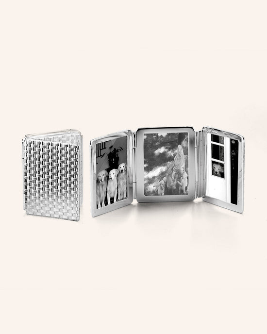 Basket Weave Pattern Image Case