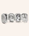 Sterling Silver 5-Photo Vine Folding Image Case