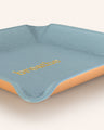 "Breathe" Leather Catchall Tray