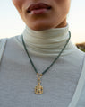 "Tokens of Luck" Green Sapphire Necklace