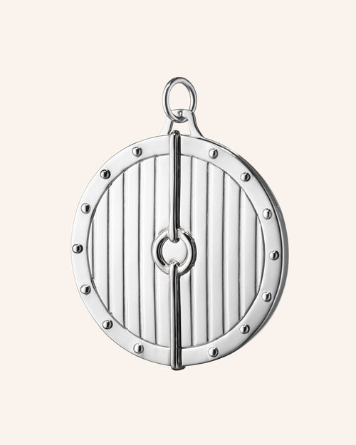 Round Buckle Half Locket