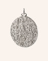 Vine Pattern Half Locket Charm