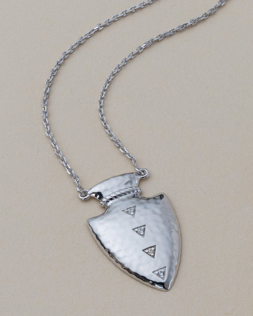Aim True Arrowhead Pendant