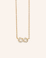 Pave Diamond Infinity Necklace
