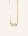 Pave Diamond Infinity Necklace