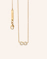 Pave Diamond Infinity Necklace