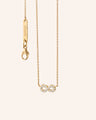 Pave Diamond Infinity Necklace