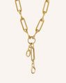 18K Gold Infinity Link Design Your Own Necklace
