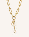 18K Gold Infinity Link Design Your Own Necklace