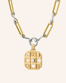"Tokens of Luck" with Two-Tone Infinity Classic Link "Design Your Own" Necklace