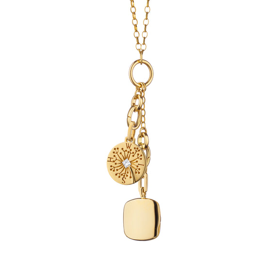 Heart Charm Necklace Gold - Perfectly Average