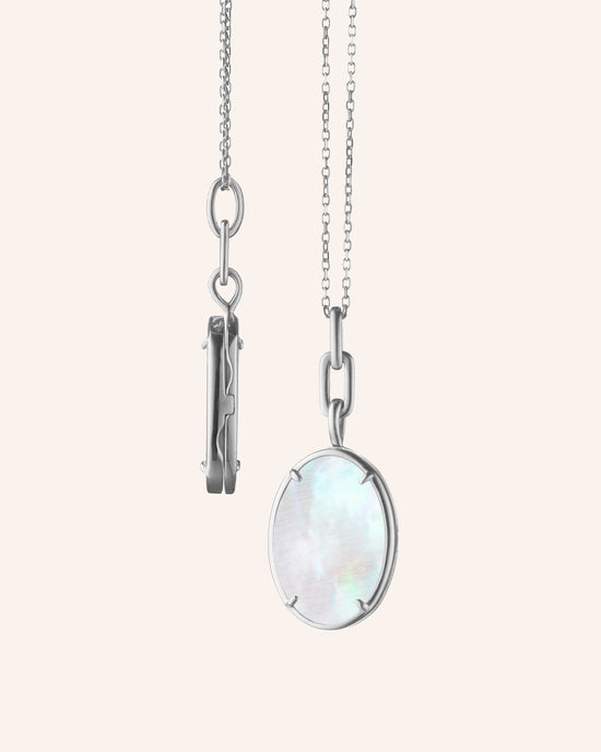“Elle” Stone Slim Locket