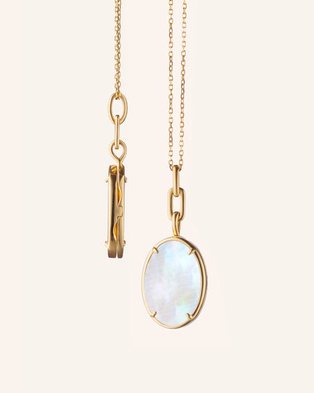 Elle Stone Slim Locket