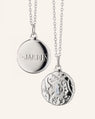 Fauna Le Jardin Sterling Silver Locket Necklace