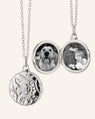 Fauna Le Jardin Sterling Silver Locket Necklace
