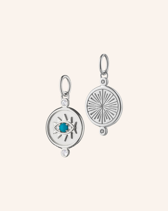Mini “Protect” Evil Eye Charm