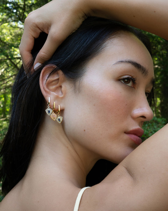 Fearless Shield Earrings