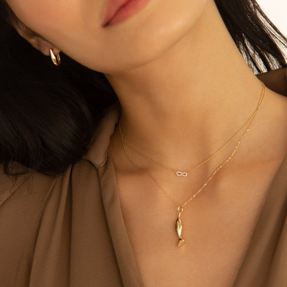 HADIE Heart Charm Necklace Stylish Dainty Jewelry Gold-plated Plated Alloy  Necklace Price in India - Buy HADIE Heart Charm Necklace Stylish Dainty Jewelry  Gold-plated Plated Alloy Necklace Online at Best Prices in