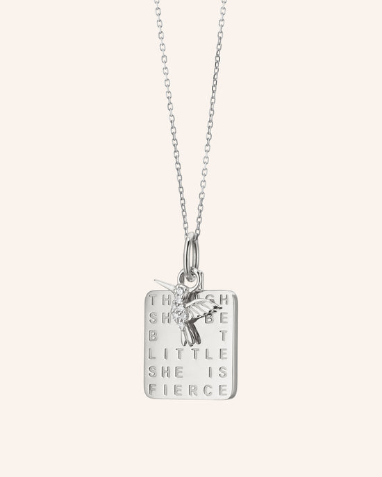 She is Fierce Necklace