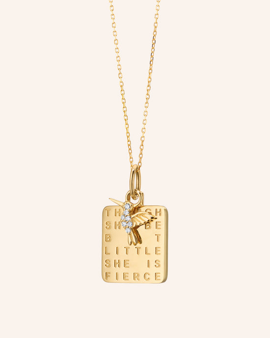She is Fierce Necklace