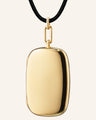 The "Finn" 18K Gold Locket Necklace