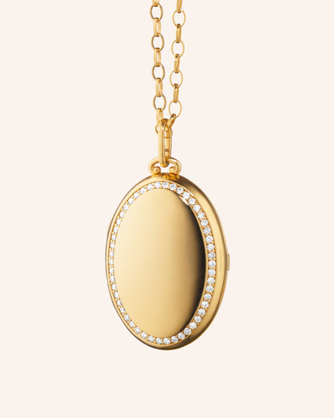 Premier 18K Yellow Gold Four Picture Locket | Monica Rich Kosann
