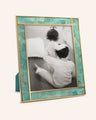 Amazonite & 24K Gold Plated Photo Frame, 8x10